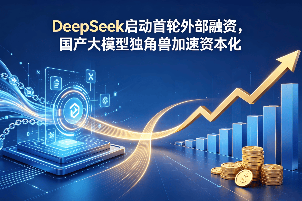 DeepSeek启动首轮外部融资 国产大模型独角兽加速资本化进程