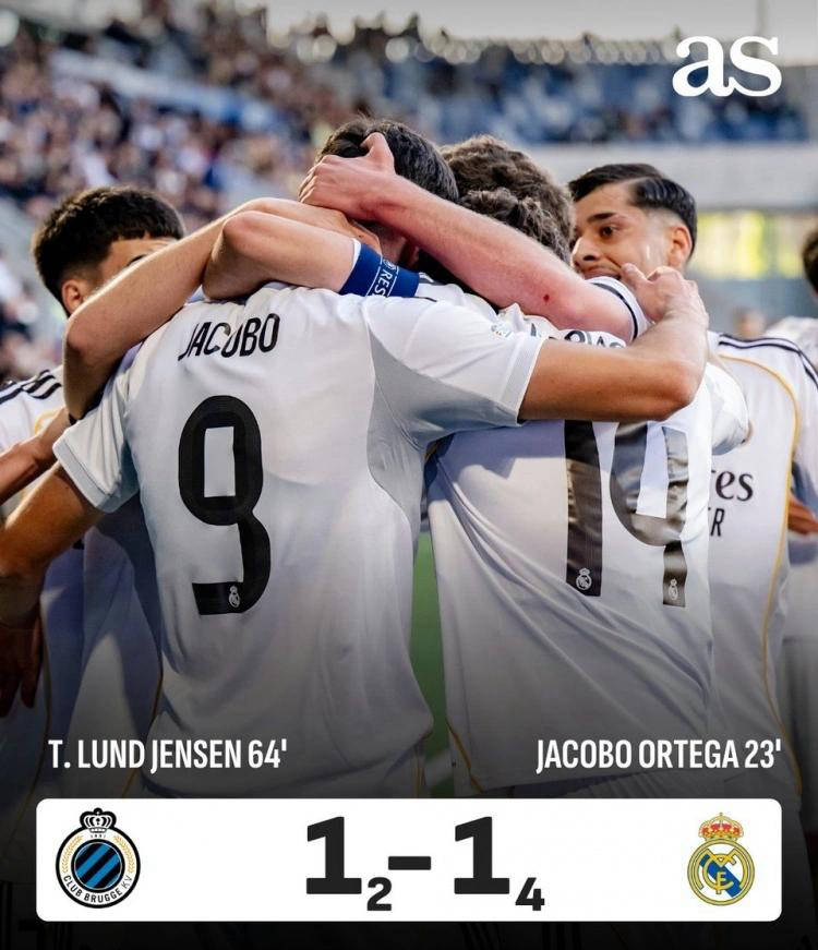 皇马第2次夺得青年欧冠冠军 点球大战获胜19岁新星门将两次扑点立功