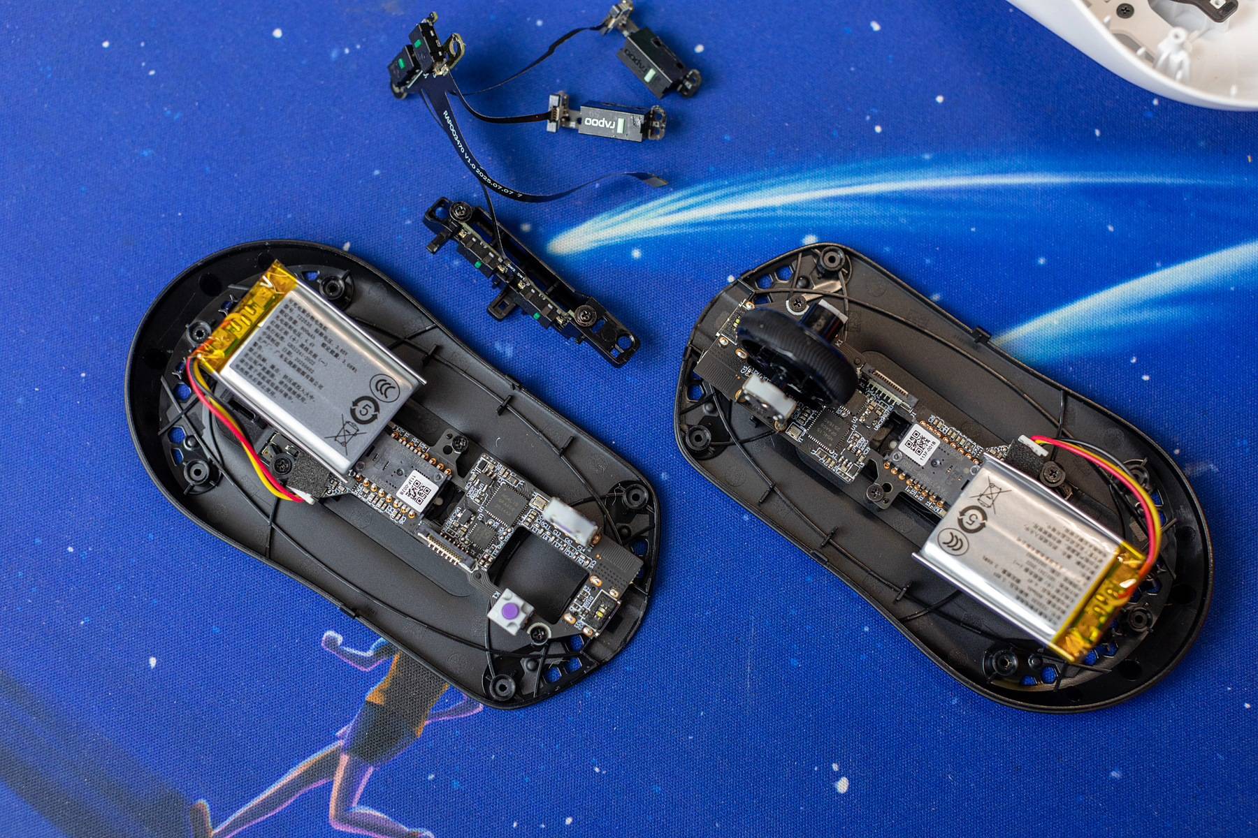 雷柏VT1/VT1MAX拆机实测，这49克分量里藏着哪些值得玩味的细节