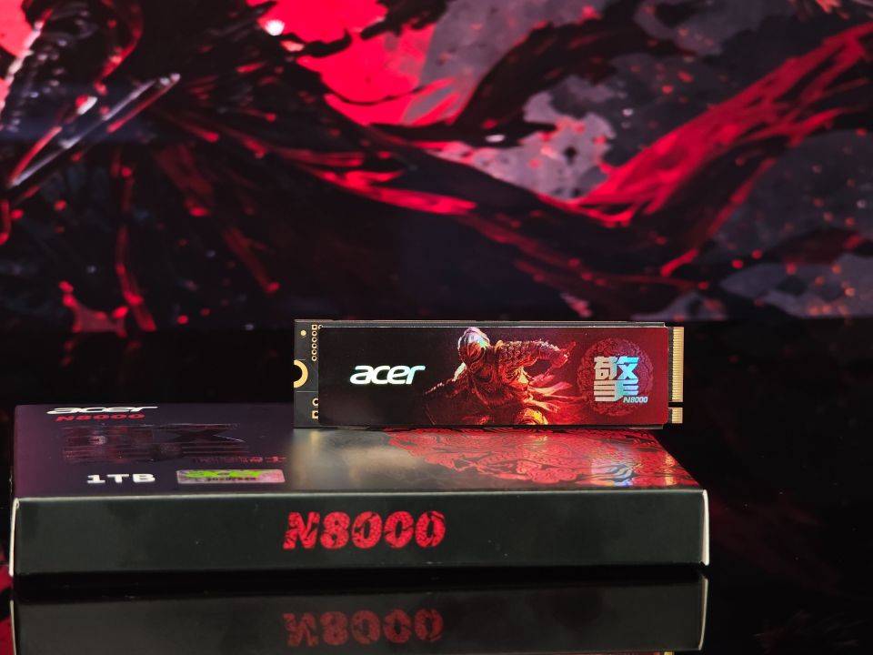 低耗疾速,笔记本扩容首选宏碁暗影骑士N8000 PCIe5.0固态硬盘！