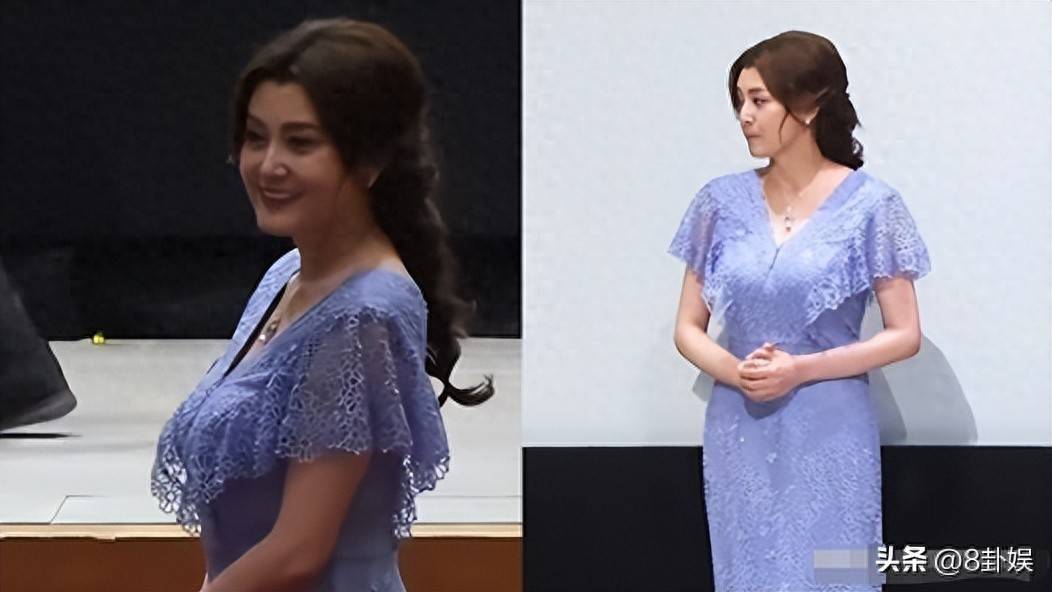藤原纪香54岁近照曝光 紫色紧身裙亮相状态吸睛