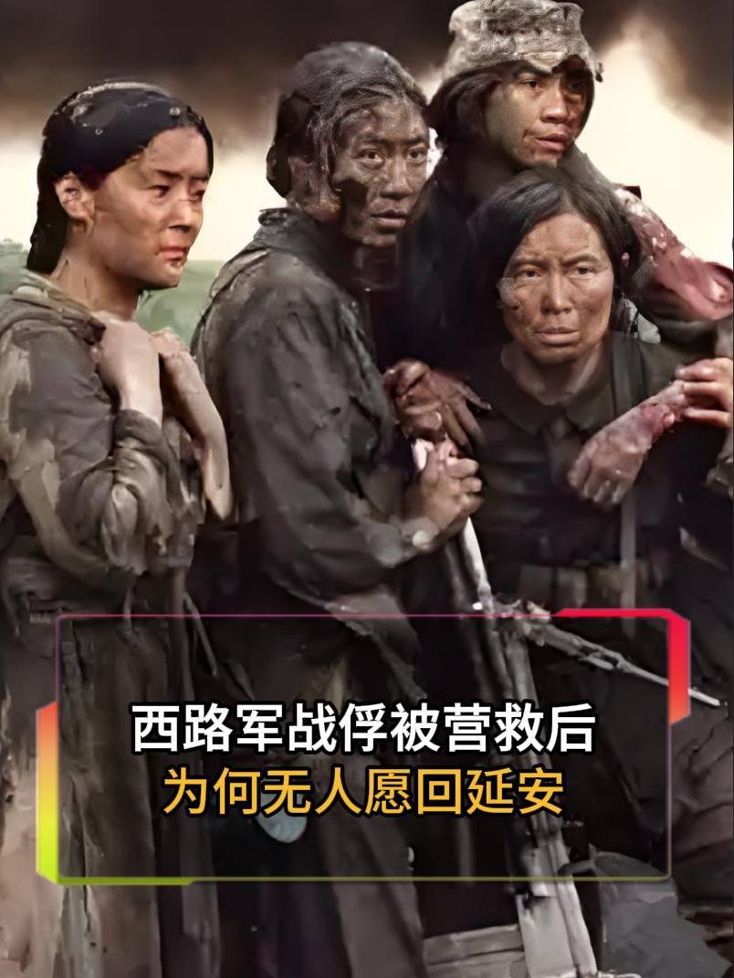 西路军战俘被营救后,为何无人愿回延安?战士:回去等于送死!