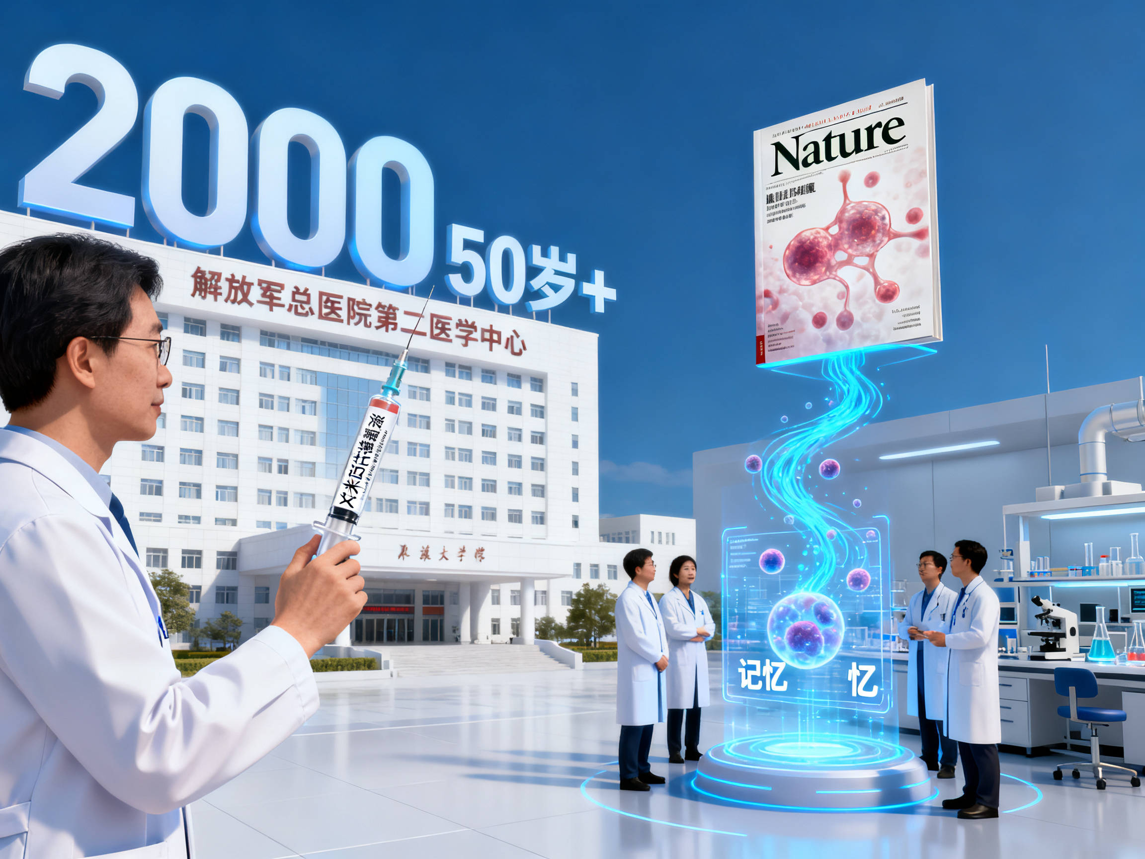 我国干细胞抗衰老领域启动首次大规模临床验证