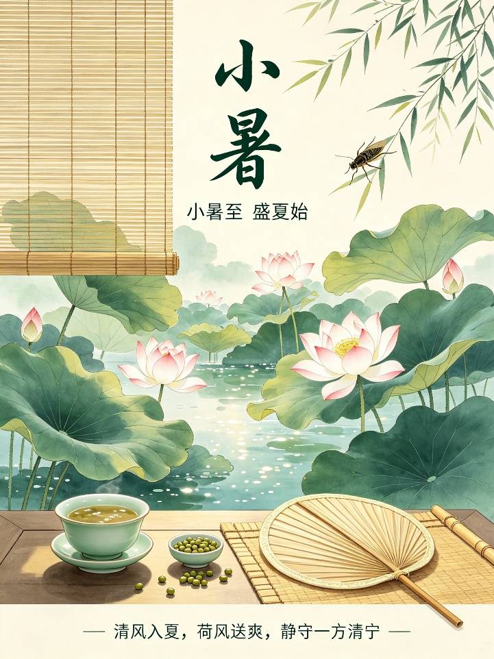 原创            小暑至，盛夏始！收好这份夏日养生小贴士