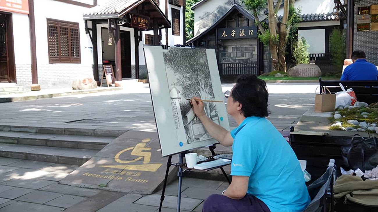 循《四渡》光影 绘赤水新篇——香港画家古蔺写生行