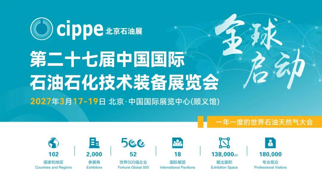 官宣！聚力全球能源产业，cippe2027北京石油展全球预定正式启动