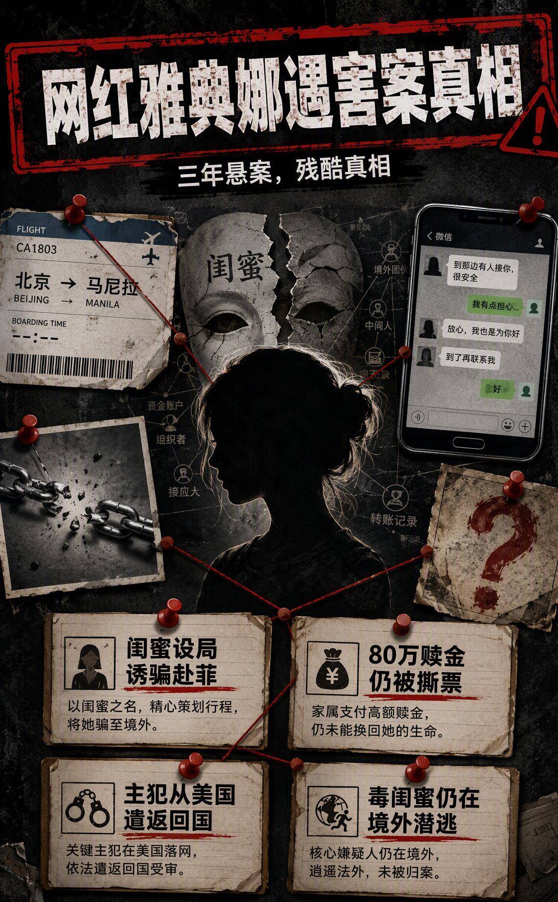 雅典娜案设局者仍在境外逃亡