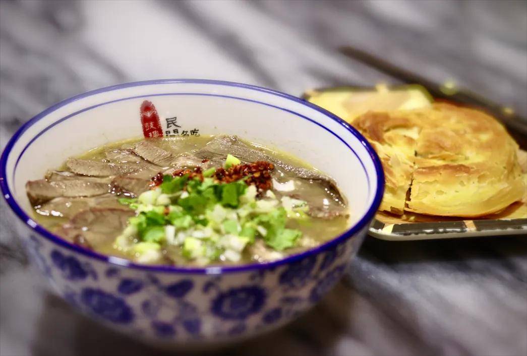 非遗美食之山西——太原羊杂割_老汤_鼓楼_小时