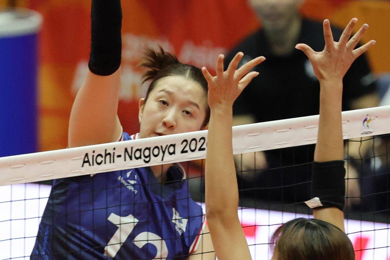 亚运女排-韩国3-0中国香港开门红 与越南暂列小组前二