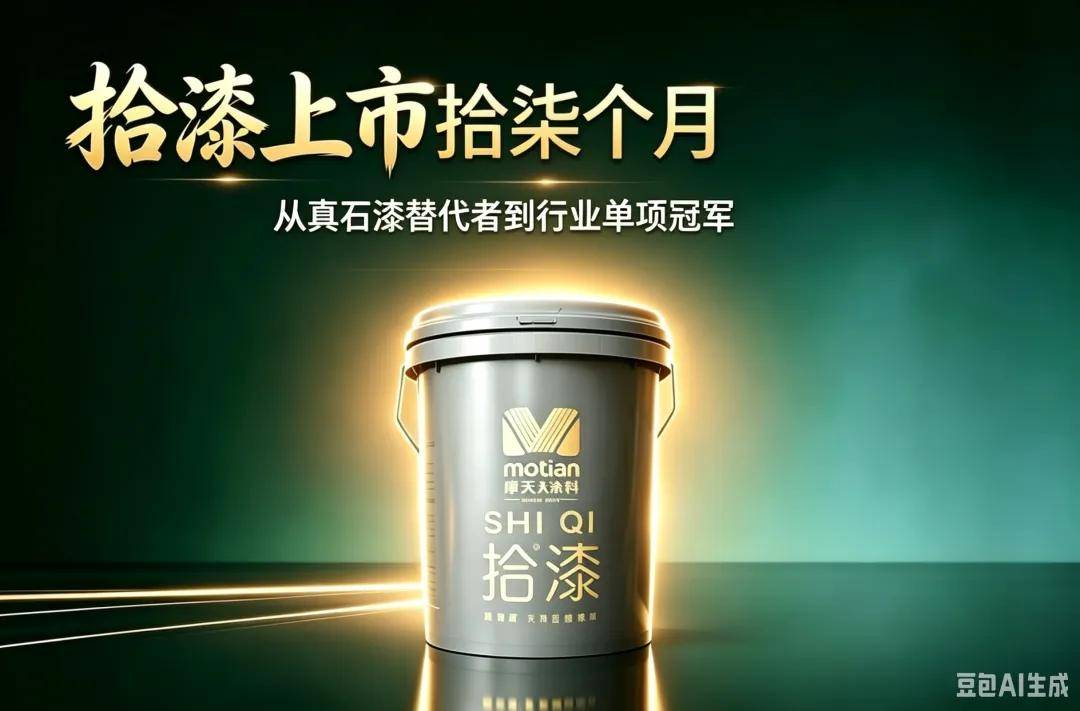 石涂装丨摩天拾漆拾柒个月：从真石漆替代者到行业单项冠军 