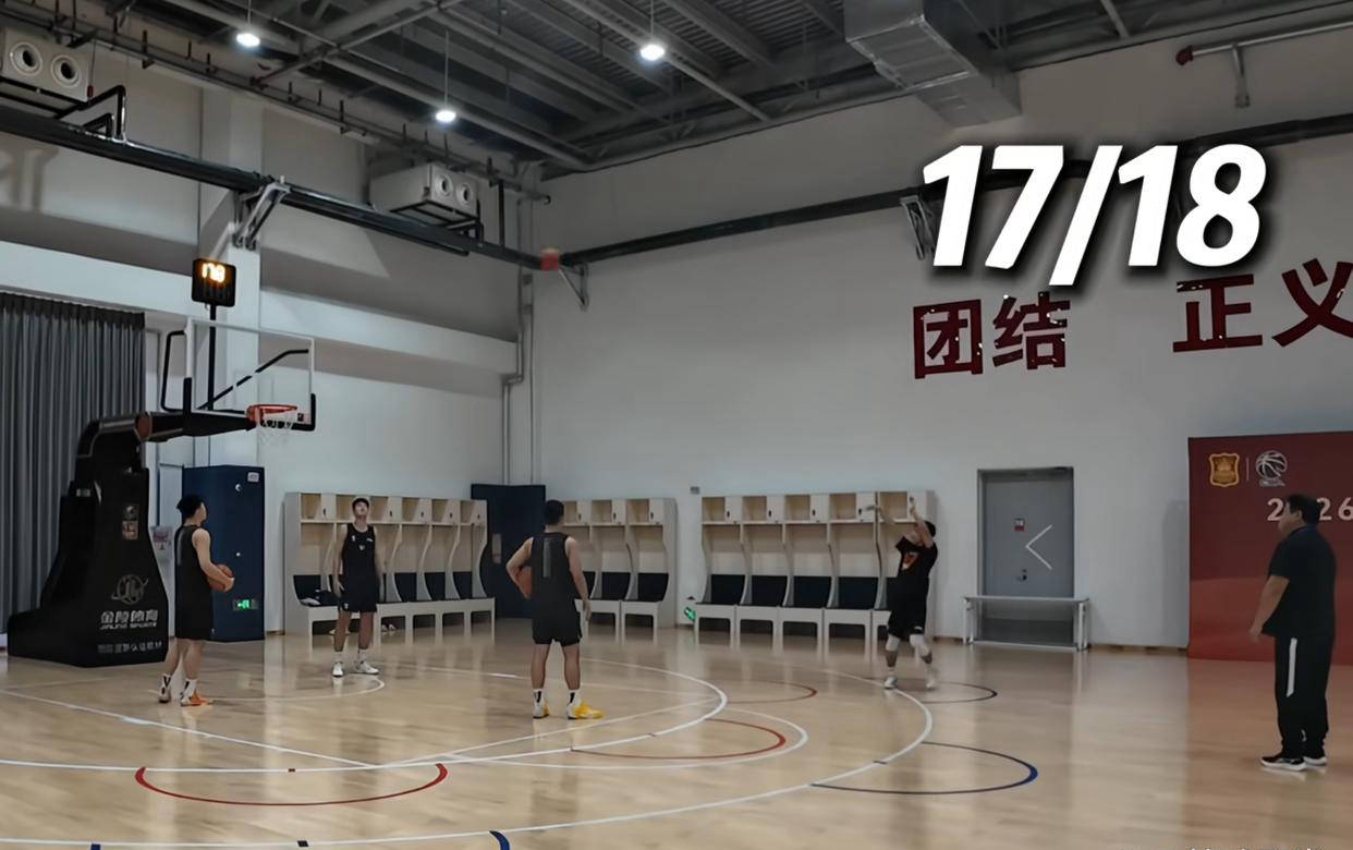 广东体测亮点！徐杰投篮惊艳得分超高，周鹏力竭轻松过关！
