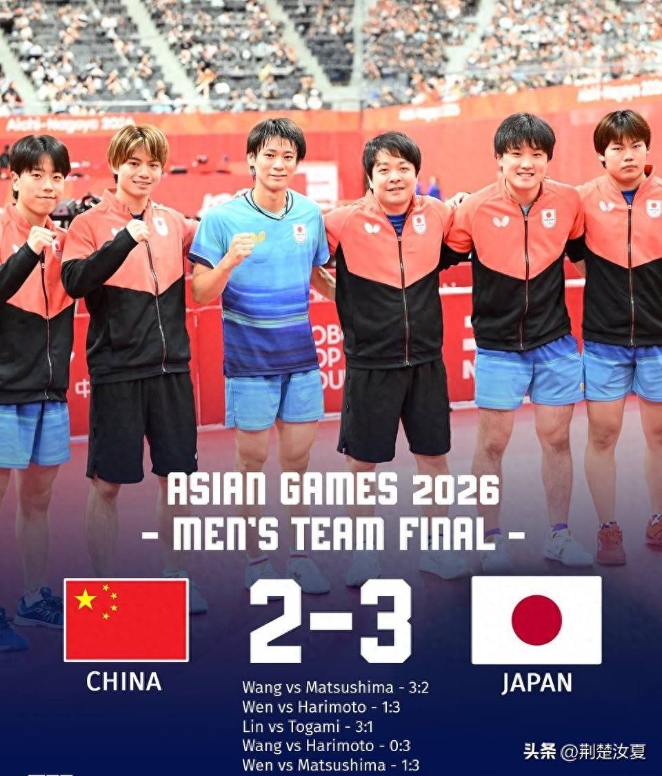 日媒：中国队鏖战三小时惜败日本，张本称“这一刻等了十年以上”