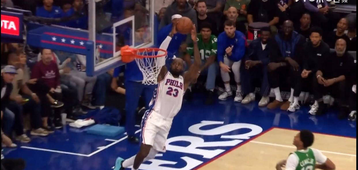 NBA季前赛：全主力76人加时苦战不敌凯尔特人，最终比分120-125