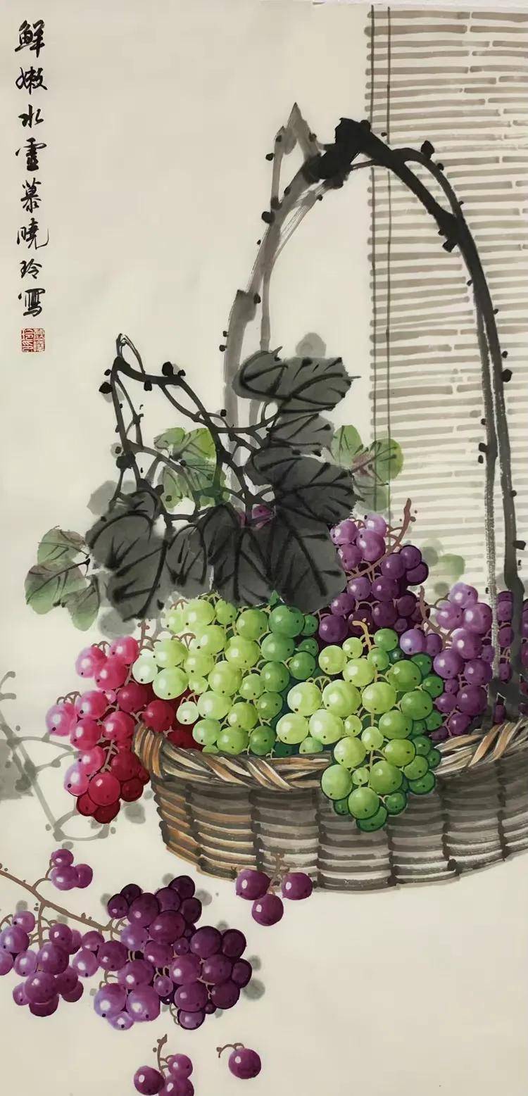 晓绘清姿 丹青蕴秀——慕晓玲国画作品鉴赏（图27）