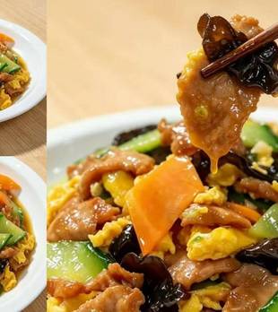 东北家常菜“木须肉”，荤素一锅炒，开胃下饭，家常做法一看就会