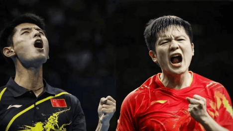 张继科：我跟樊振东打1分五五开 打七局四胜十零开 我一局也赢不了