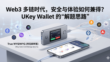 Web3 多链时代，安全与体验如何兼得？UKey Wallet 的“解题思路”