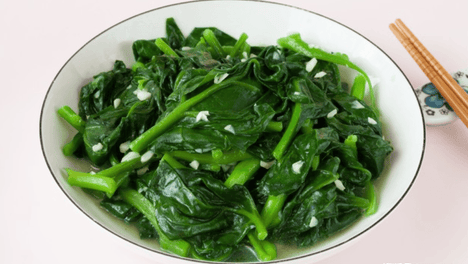 蒜蓉木耳菜：几分钟搞定的午餐，滑嫩下饭超省心