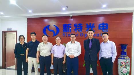 深化合作 共拓市场｜G&H光子学高层到访武汉新特光电开展技术与市场交流