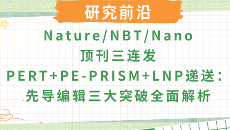 David R. Liu团队顶刊三连发：先导编辑三大突破PERT、PE-PRISM与LNP递送推动临床转化