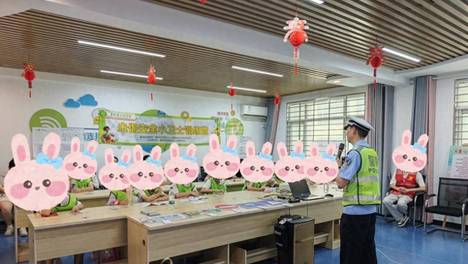 文明交通·绿色出行，襄州区未保中心暑期托管班开展安全教育活动