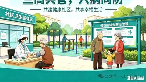 三高共管，六病同防——慢性病综合防治健康科普