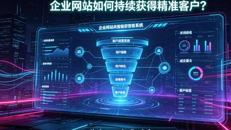 企业网站如何持续获得精准客户？