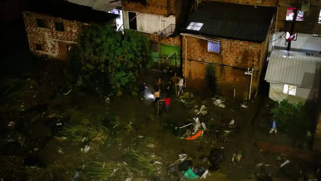哥伦比亚遭遇强降雨天气并引发洪灾