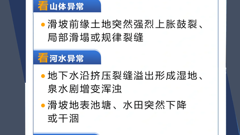 警惕！这些都是灾害发生前兆！