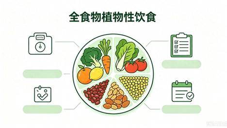 健康体重 世医纤行｜全食物植物性饮食：科学素食，减重不伤代谢