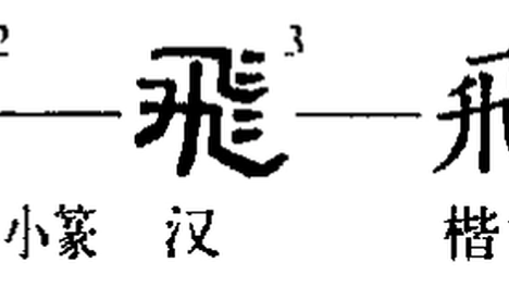 每日一字丨行为篇（飞）