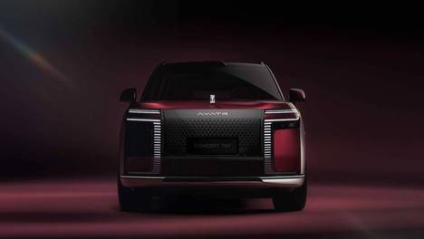阿维塔T09概念版巴黎车展全球首秀 定位50万级大型六座SUV