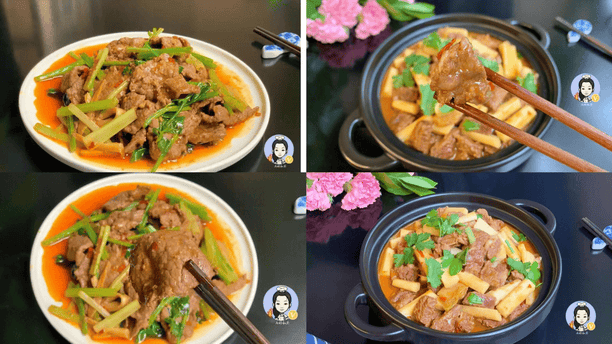入秋贴秋膘必吃牛肉！一炒一炖两道家常硬菜，鲜嫩不柴，下饭巨香