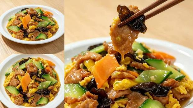 东北家常菜“木须肉”，荤素一锅炒，开胃下饭，家常做法一看就会
