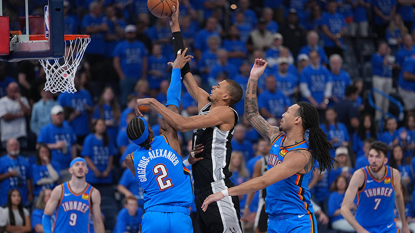 NBA-马刺VS雷霆G7 文班亚马亚历山大巅峰对决