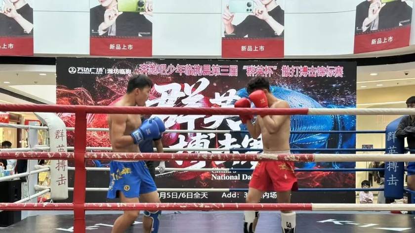 “奔跑吧·少年”临朐县第三届自由搏击锦标赛举办