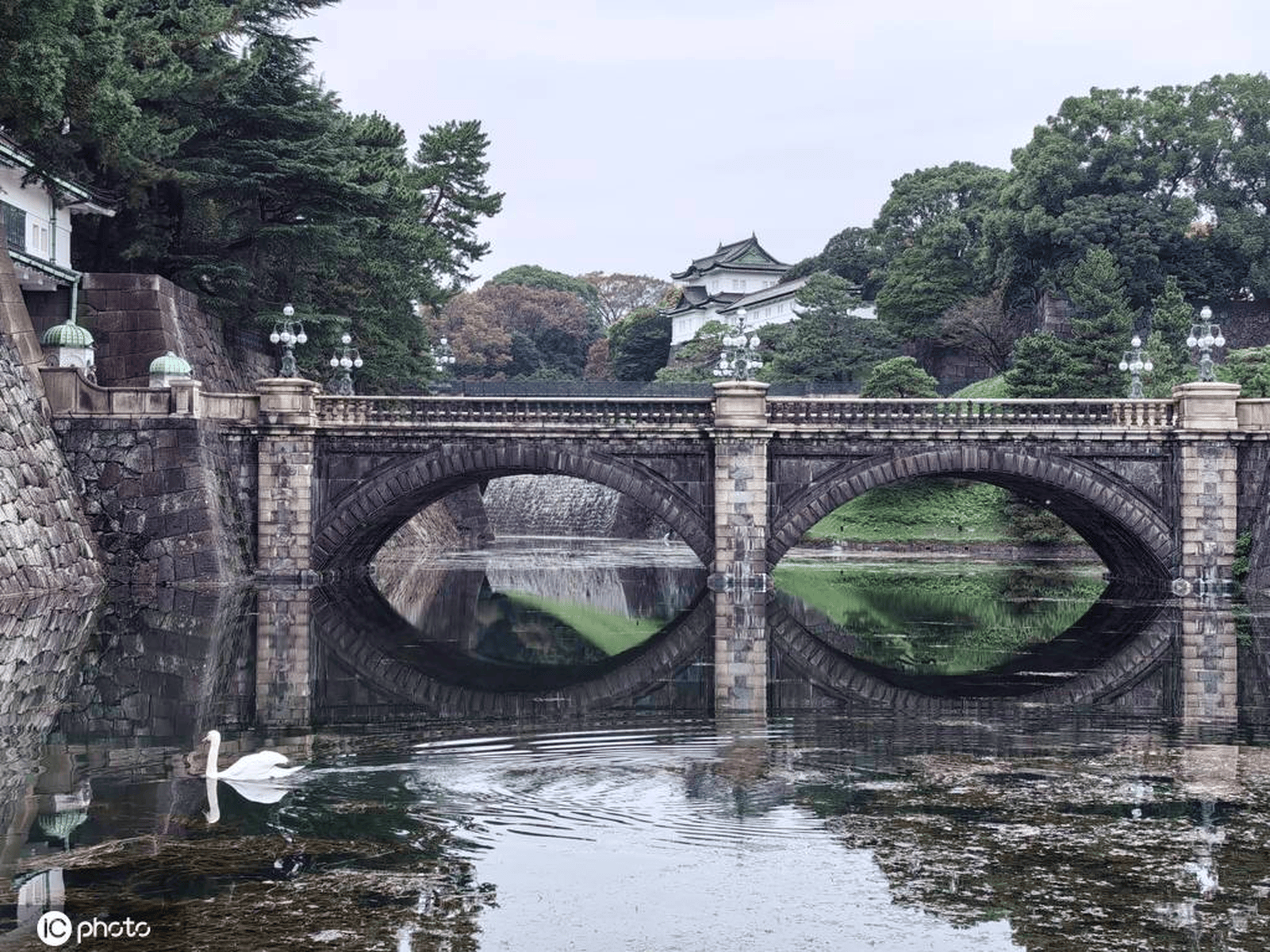 游走日本东京 皇居充满异域风情