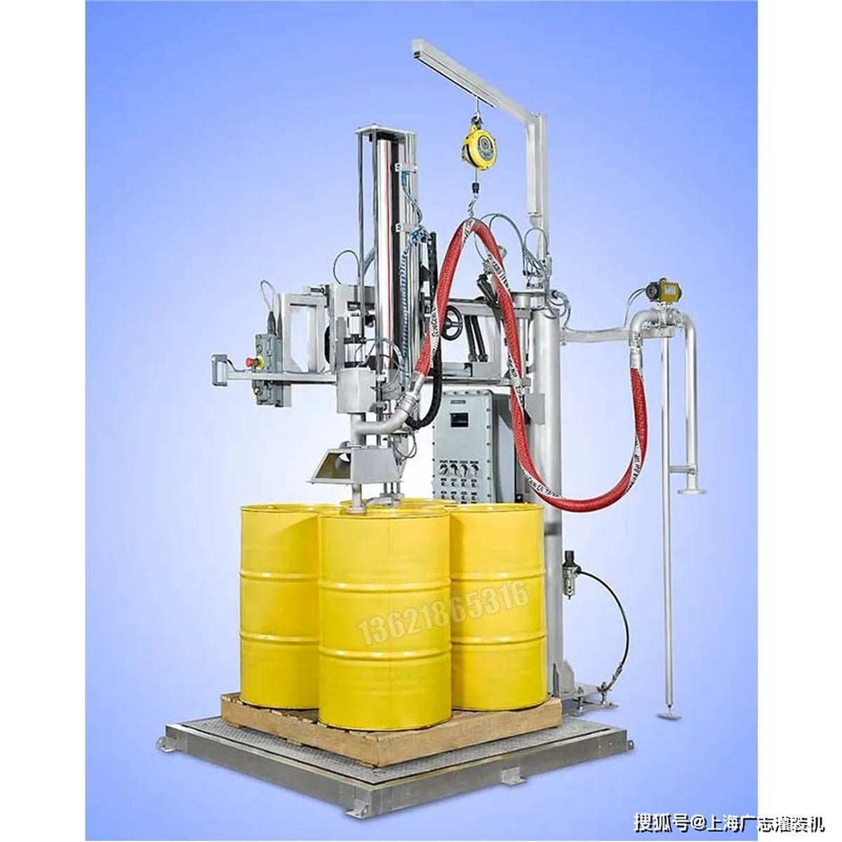 半自动防爆压盖机_200KG聚醚压盖机_mm_智能_速度