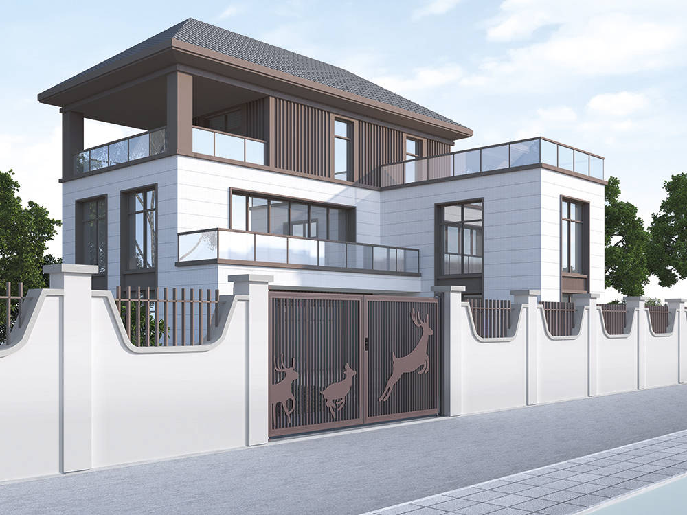 这些精心设计的大门