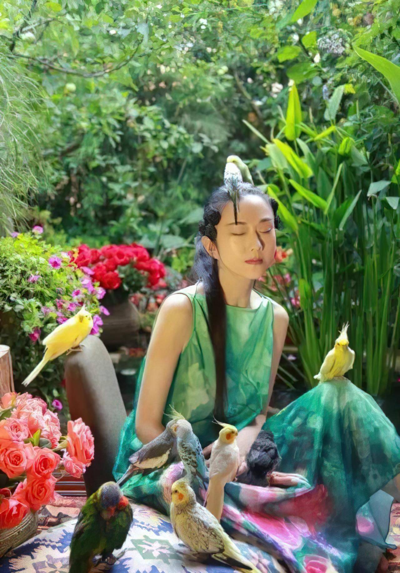 "孔雀"杨丽萍:63岁无儿无女,30年不吃米饭,翘着5厘米指甲畅饮_事业