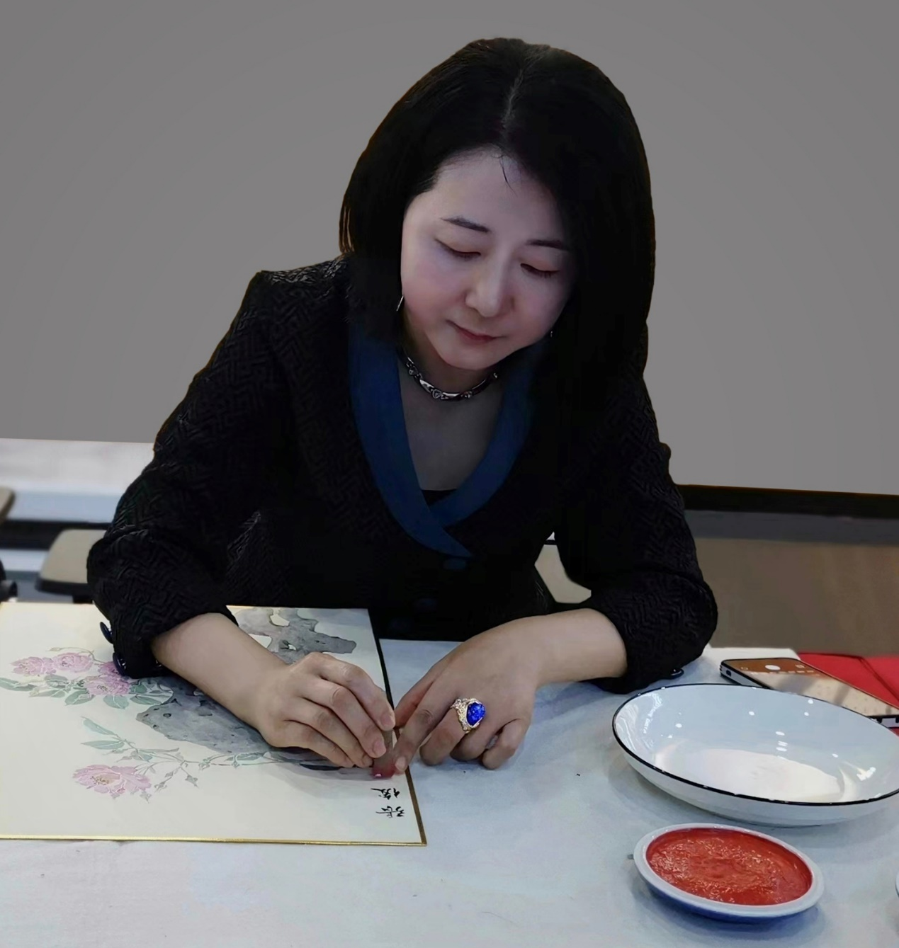 2024中国书画名家新春大拜年——画家张俊_花鸟画_作品_艺术