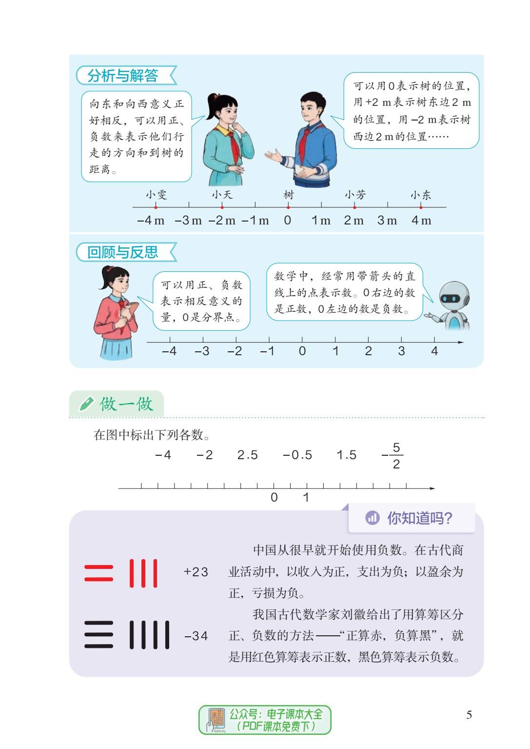 六年级数学下册电子课本pdf高清版教科书电子版新插图2024寒假预习