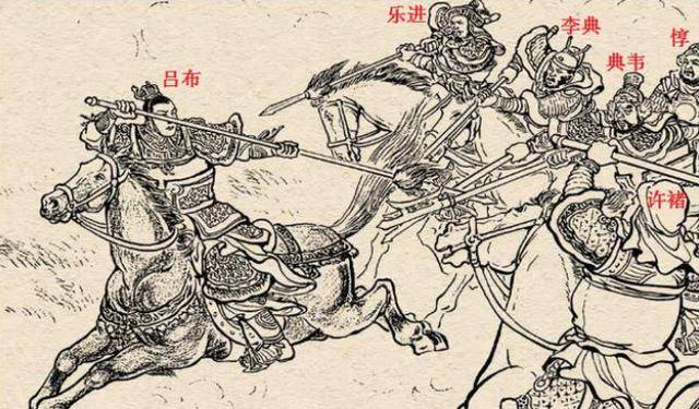 答案就正如两夏侯乐进李典围攻吕布一样_曹操_张辽_张郃