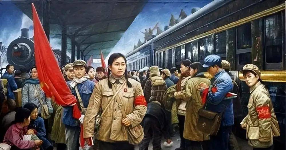 串联散记之二—西去列车_西安_红卫兵_节车厢