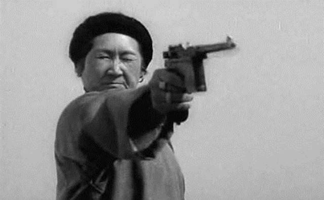 两版双枪老太婆原型对比:一个被劝退离党,一个解放后被处枪决_赵洪文