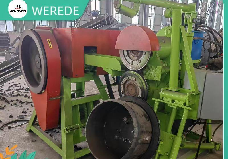 旧轮胎切块机在整个废旧轮胎处理流程中发挥着重要的作用_环保_设备