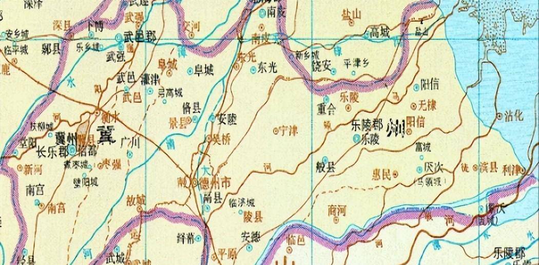 德州地名由來及歷史沿革_安德縣_公元前_轄區