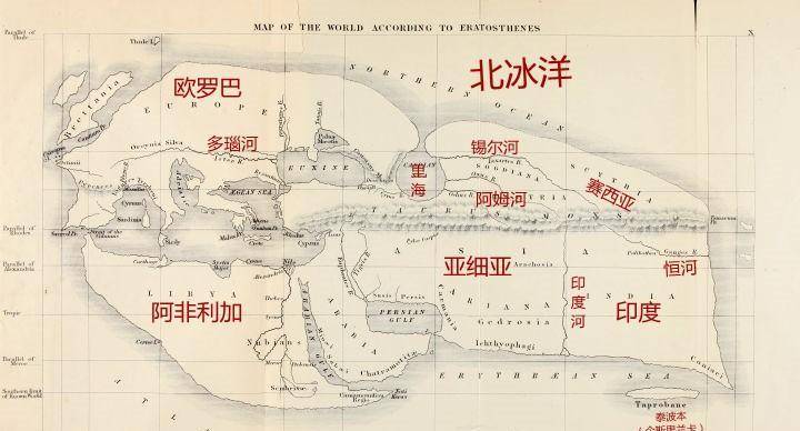 中國地圖還侷限於東亞的時候,歐洲已經畫出了三分之一