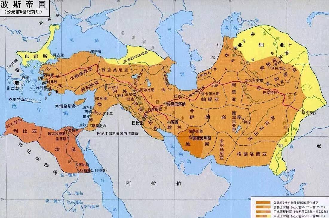 帕提亚统治了中亚和西亚数百年,并继承了塞琉古帝国曾经统治过的丝绸