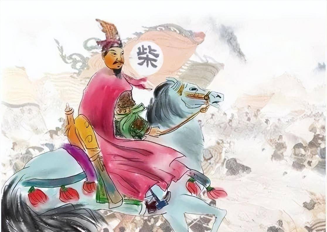 五代雄主周世宗柴荣:跟随姑父开疆拓土,做了皇帝励精图治_郭威_后周